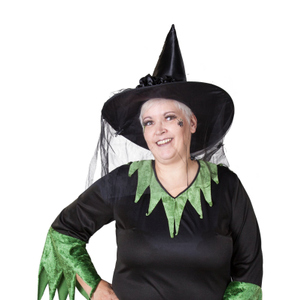 Hexenhut - Esmeralda - für Erwachsene