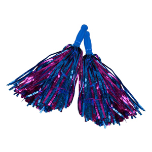 Besttoy - 2er Set Pom Poms - blau-lila