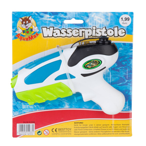 Wasserpistole - Water Gun - weiß - Besttoy