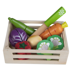 Besttoy - Holzkörbchen - Gemüse Set 3