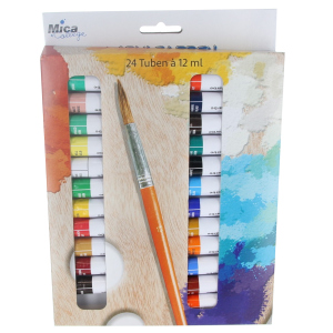 Acrylfarben - 24 Tuben à 12ml