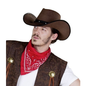 Cowboyhut mit Nieten für Erwachsene in verschiedenen Farben