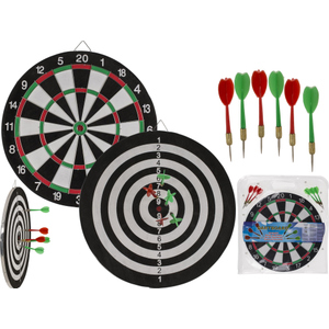 Dartscheibe inkl. 6 Steeldarts