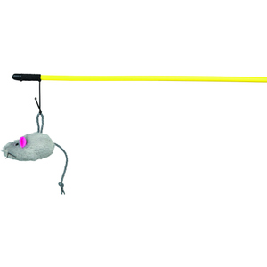 Jollypaw - Katzenspielzeug - Spielangel mit Plüschmaus - 50 cm