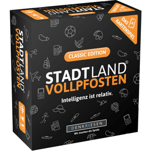 Stadt Land® Vollpfosten - Das Kartenspiel - Classic Edition