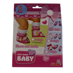 New Born Baby - Socken und Schuhe - 1 Set