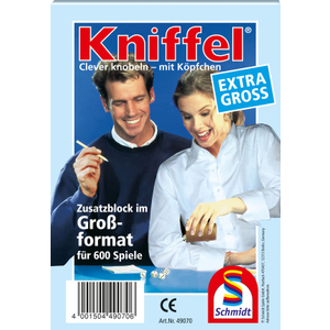 Kniffelblock Extragroß