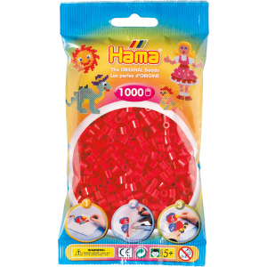 Hama Bügelperlen - 1000 Perlen - rot