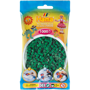 Hama Bügelperlen - 1000 Perlen - grün