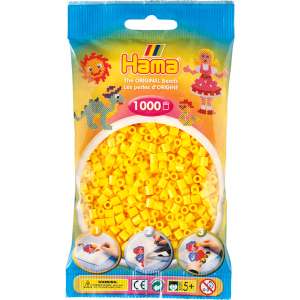 Hama Bügelperlen - 1000 Perlen - gelb