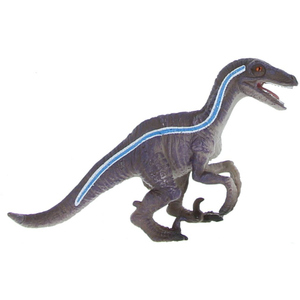 Besttoy Dinosaurier - Velociraptor hockend - Spielfigur 381022