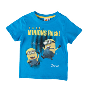 T-Shirt - Minions, Rock - blau