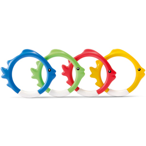 Intex - Tauchring-Set - Fische - 4-teilig