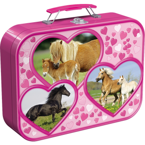 Puzzle-Box - Pferde - 4-in-1