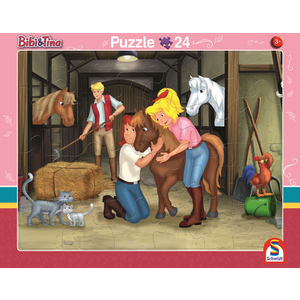 Rahmenpuzzle - Bibi & Tina - Ausritt - 2er Set