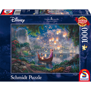 Puzzle - Thomas Kinkade - Disney Rapunzel - 1000 Teile