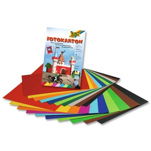 Fotokartonblock 10 Blatt, 22x33cm, folia