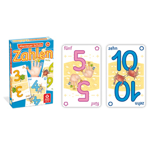 Abenteuer Schule - Zahlen - Kartenspiel