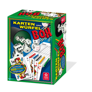 Karten- und Würfelbox