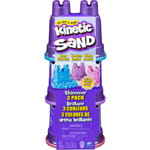 Kinetic Sand - Schimmer - 3er Pack