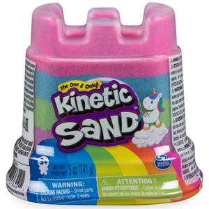 Kinetic Sand - Einhornschloß in Regenbogenfarben