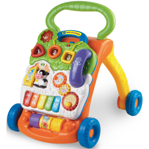 Baby Spiel- und Laufwagen, grün-orange - VTech