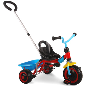 Dreirad - Luxus - rot-blau