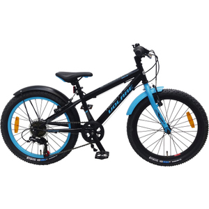 Fahrrad - Volare Rockey - 20 Zoll - schwarz/blau
