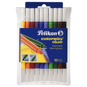 Pelikan, 10 Fasermaler Colorella Duo