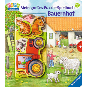 Mein großes Puzzle-Spielbuch - Bauernhof - 10 Teile