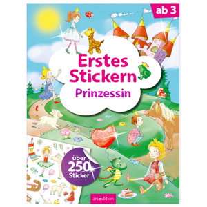 Erstes Stickern - Prinzessin - über 250 Sticker