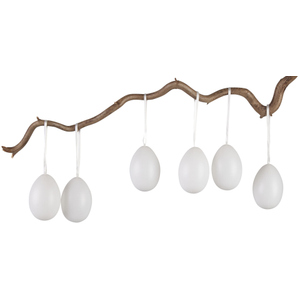 XL-Ostereier - ca. 8 x 5,5 cm - 6 Stück