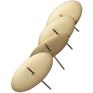 Halter für Adventskerzen - ca. 7 cm - 4 Stück - gold