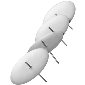 Halter für Adventskerzen - Ø ca. 7 cm - 4 Stück - silber