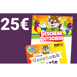 Gutschein 25 Euro