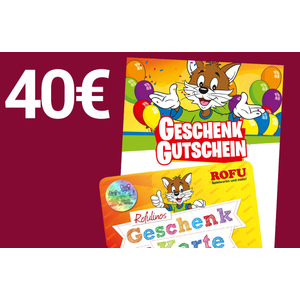 Gutschein 40 Euro
