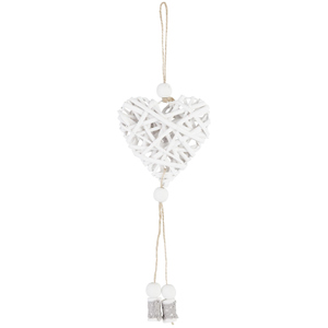 Herz - aus Spaltweide - verschiedene Farben