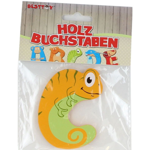 Besttoy - Holzbuchstabe - C - orange