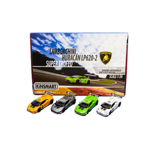 Spielzeugauto Lamborghini Huracan LP 620-2 - mit Rückzugsantrieb - 1:36 - 1 Stück