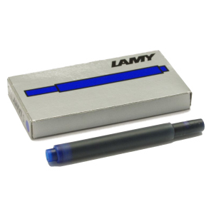 LAMY T10 Tinte Großraumpatrone, 5er Pack blau