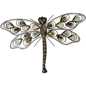 Wanddeko - Libelle - 58 x 4 x 41 cm