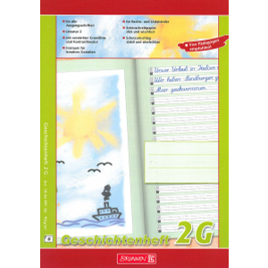 Geschichtenheft A4 - Lineatur 2G - 2.Klasse