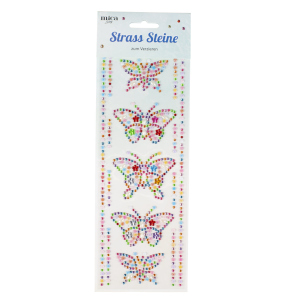 Strass-Sticker - Schmetterlinge