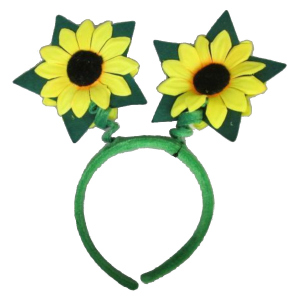 Haarreif - Sonnenblumen - für Erwachsene