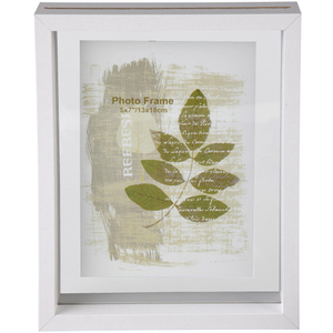 Bilderrahmen - aus Holz  - 19 x 23,5 x 4 cm