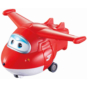 Super Wings - Transformer Spielfigur - Jett - ca. 5 cm