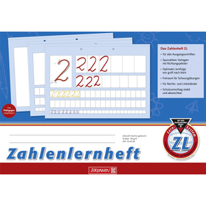Zahlenlernheft A4 - Lineatur ZL