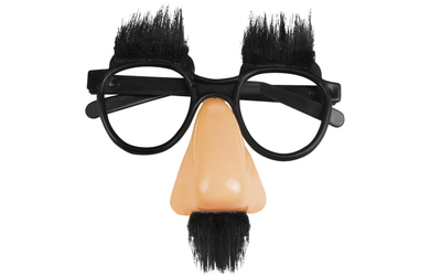 Faschingsbrille - Slapstick - für Erwachsene 