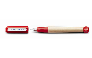 LAMY Schreiblernfüller ABC 10 rot, mit Patrone, Feder A