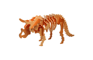 Besttoy - Holz-Modellbau - Dinosaurier - Triceratops 
